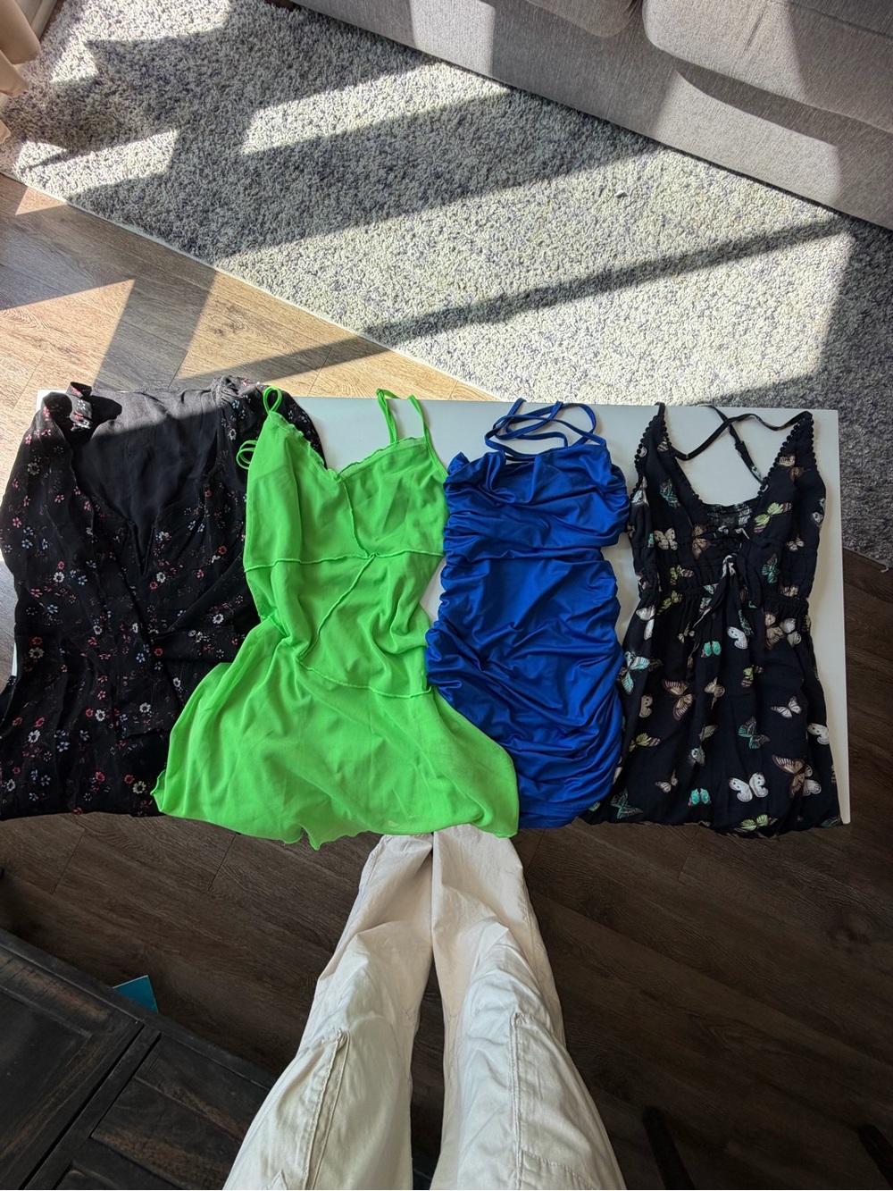 Lot of 4 Women's Mini Dresses